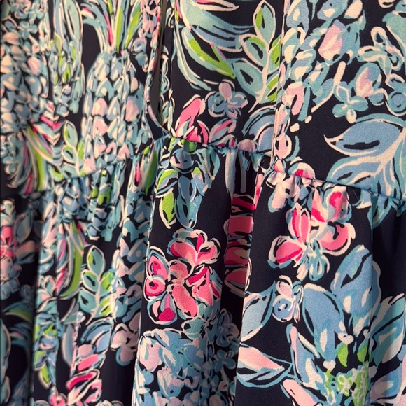 Lily Pulitzer Floral Long Sleeve Dress - Picture 5 of 5